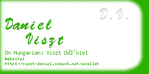 daniel viszt business card